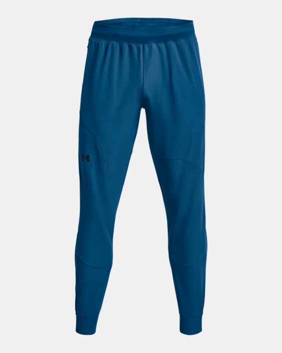 Men's UA Unstoppable Textured Joggers in Blue image number 6